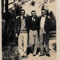 Ray Right Keith Edwards Clarrie Lindsay 1920