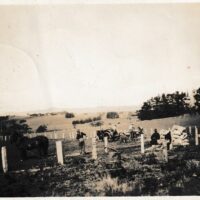 Reg Davis Ploughing Aug 1944