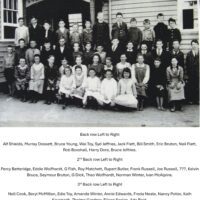1918 (c) Longwarry Primary School With Names. Courtesy Adrienne Dore