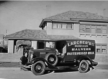 Factory Larchers Delivery Van